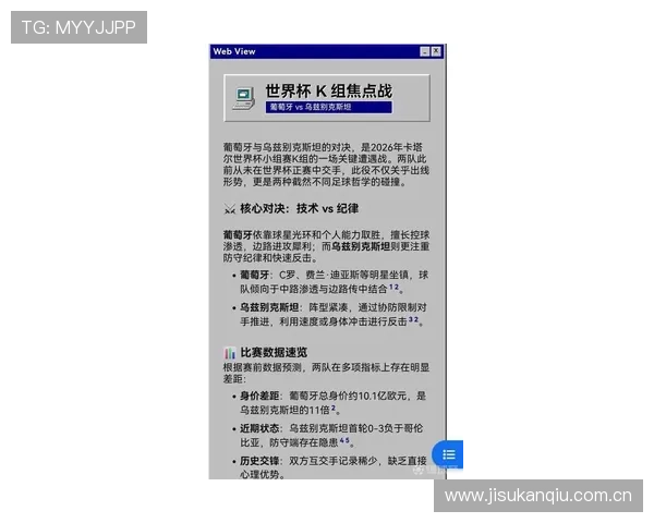 世界杯葡萄牙乌兹别克斯坦比赛积分规则最新变化及对晋级形势的影响分析 世界杯葡萄牙乌兹别克斯坦比赛积分规则最新变化及对晋级形势的影响分析